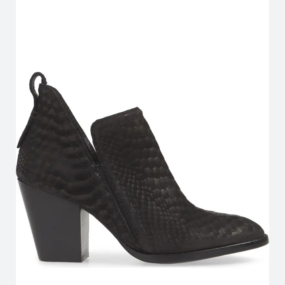 Jeffrey Campbell Black Ankle Boots